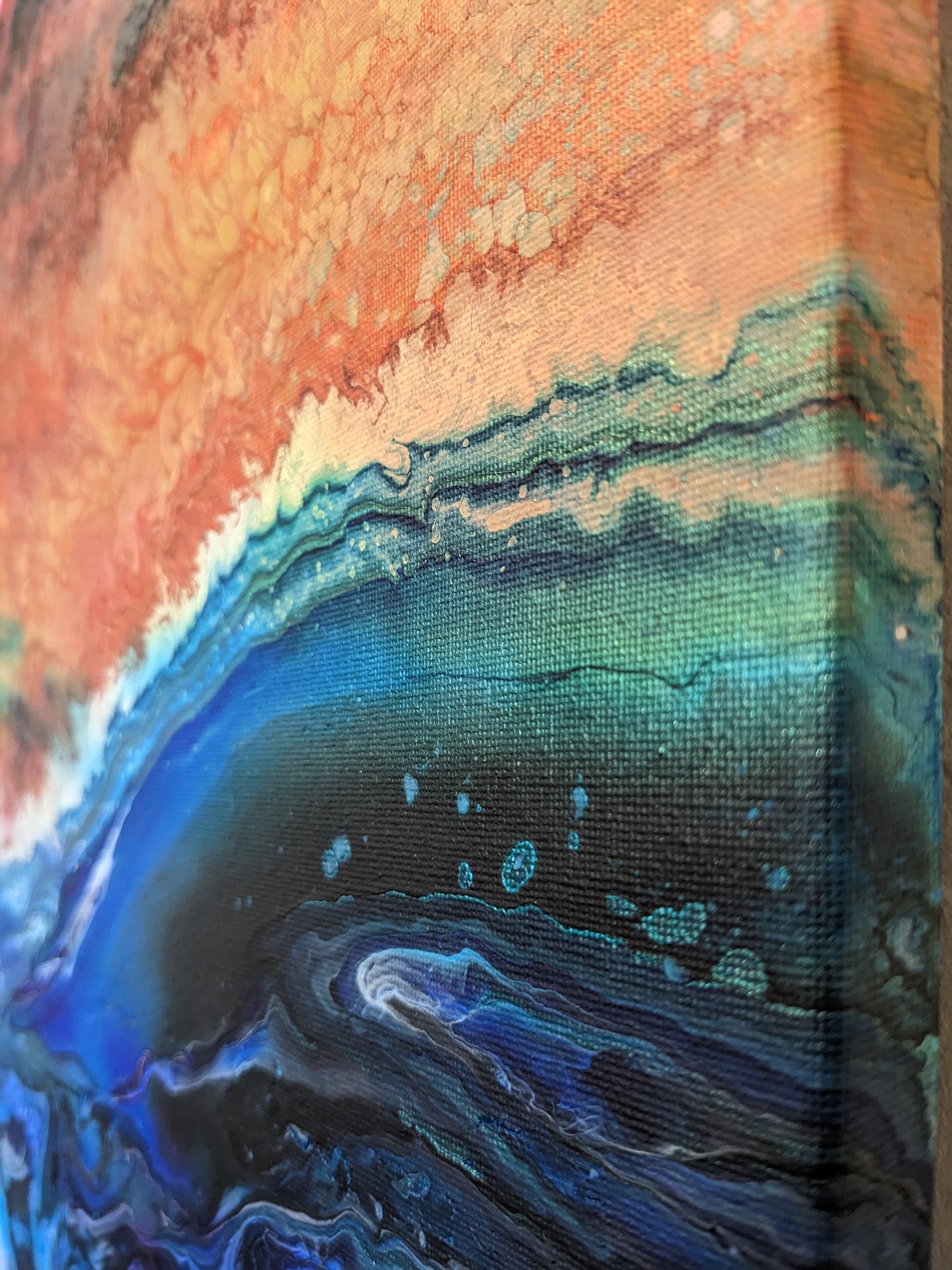 Fiery Horizon (35x45cm)