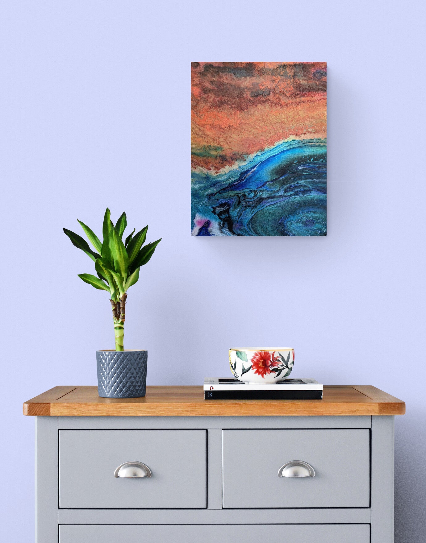 Fiery Horizon (35x45cm)