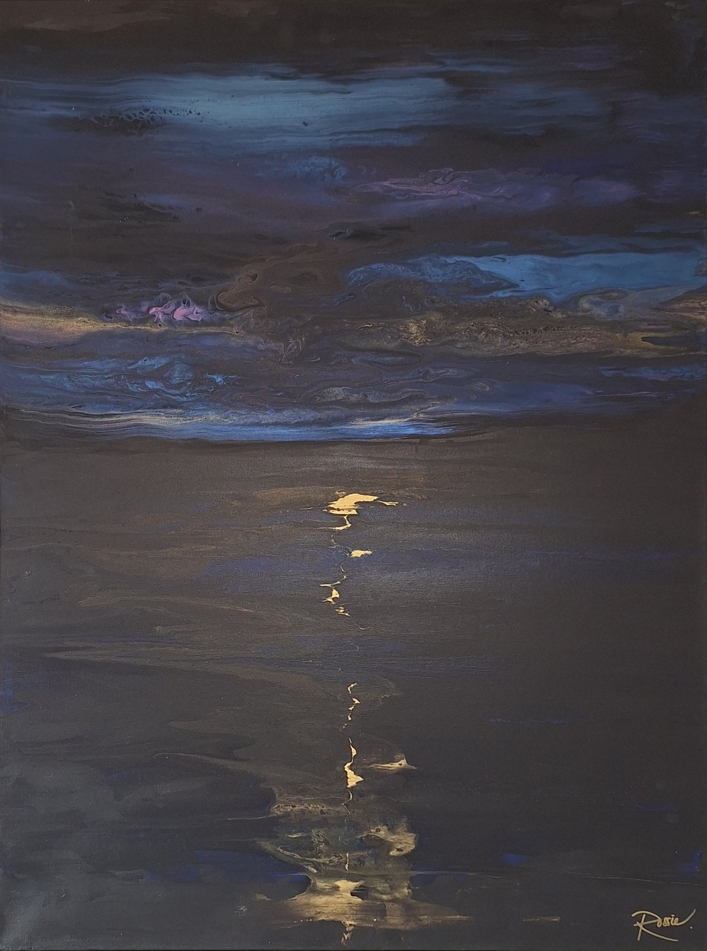 Moonlight Reflections (60x80cm)