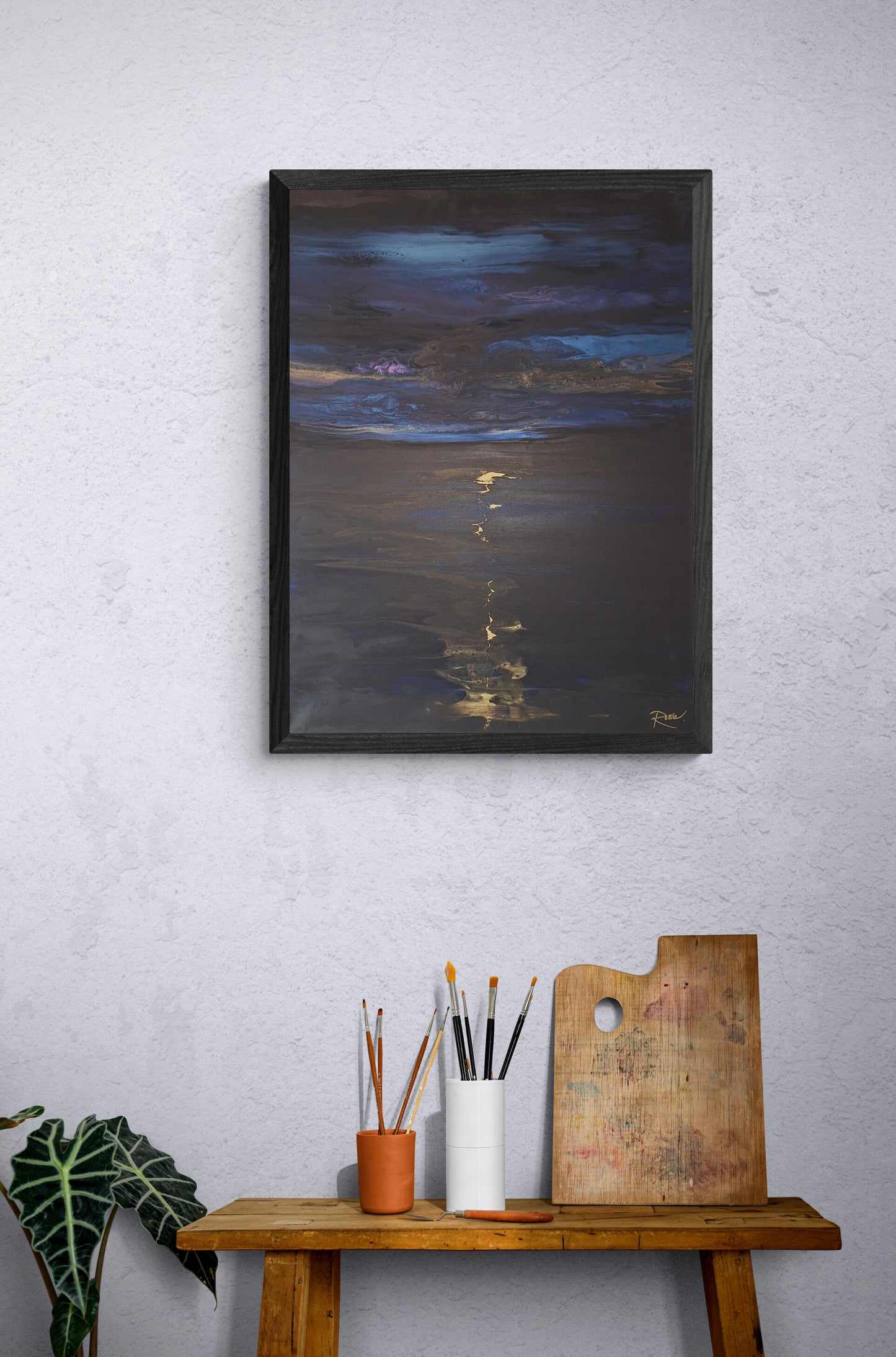 Moonlight Reflections (60x80cm)