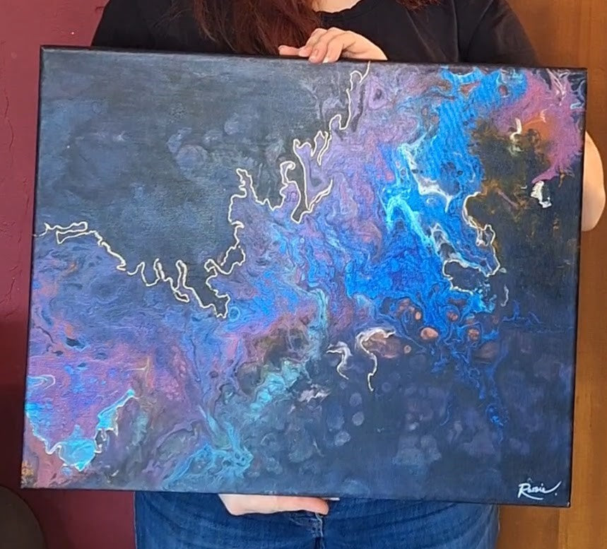 Luminous Tides (40x50cm)