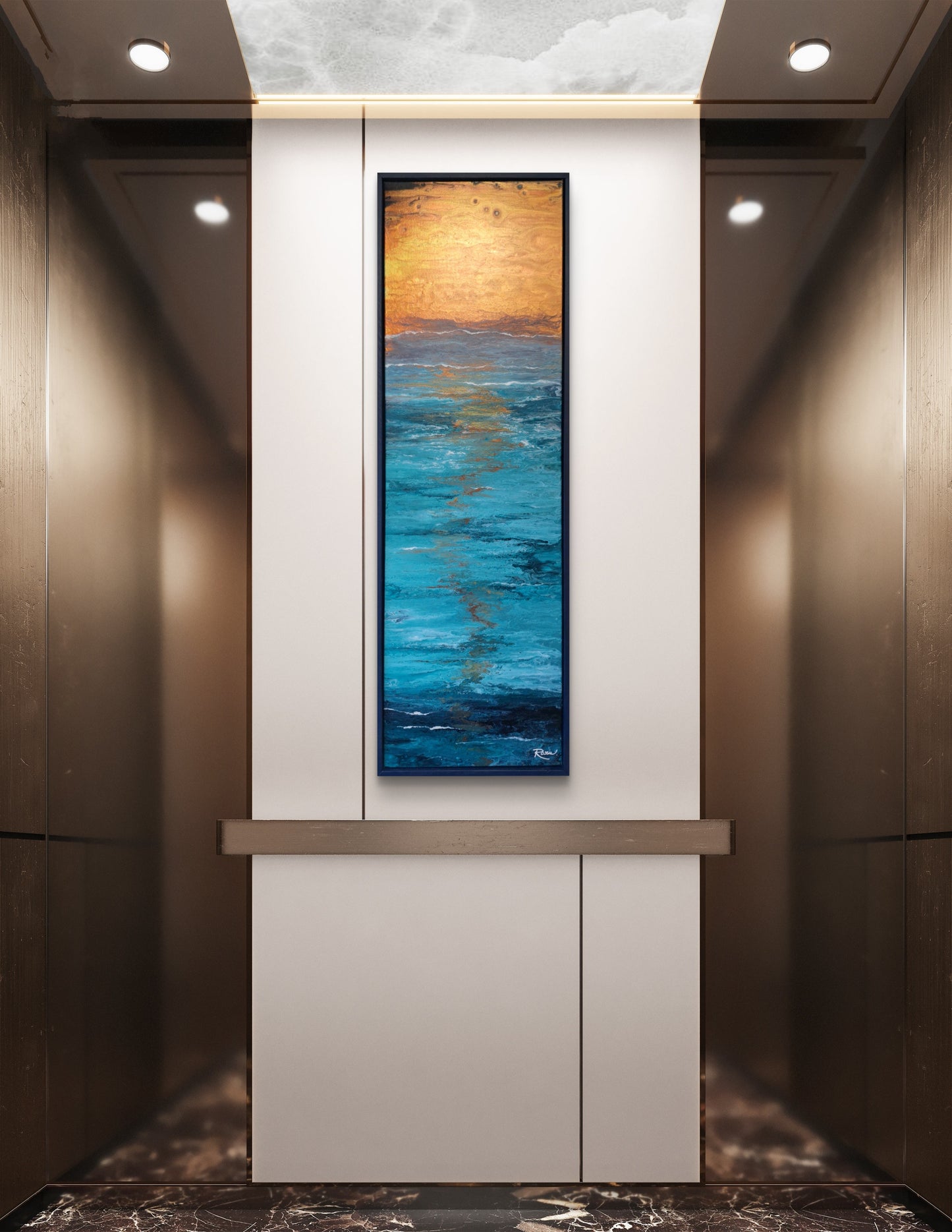 Reflecting Hope (30 x 100cm)